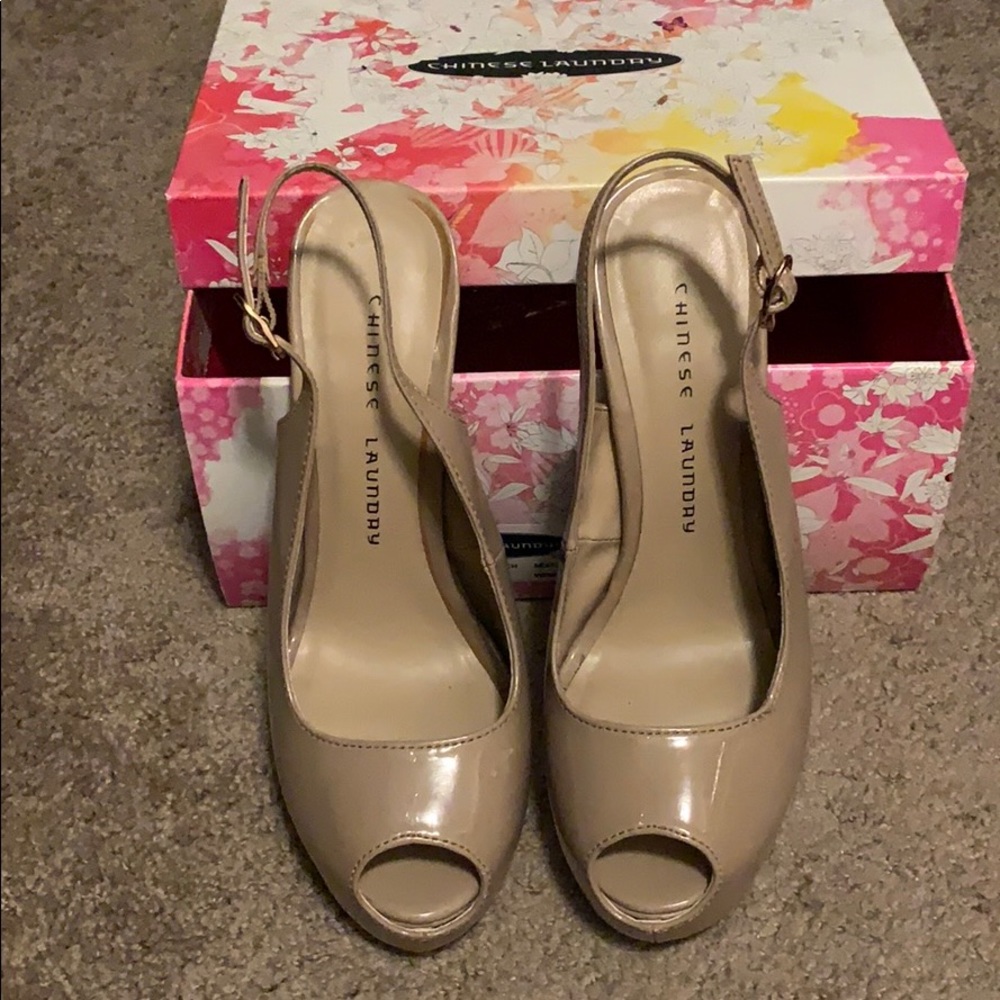 Chinese laundry nude high heels